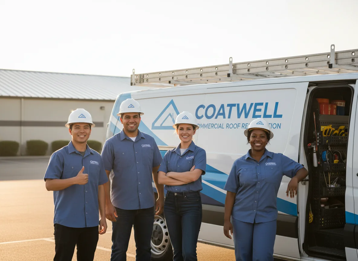 Commercial roof coating company in Tatamy, PA